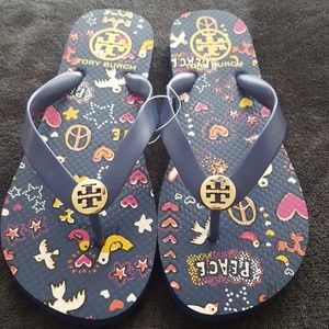 Tory Burch flip flops